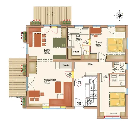 Naturchalet Hoeflehner - Heimgefuehl & Ruhelage An Loipe & Wanderweg * Рамзау