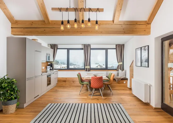 Apartamento Naturchalet Höflehner - Heimgefühl&ruhelage An Loipe&wanderweg Ramsau am Dachstein