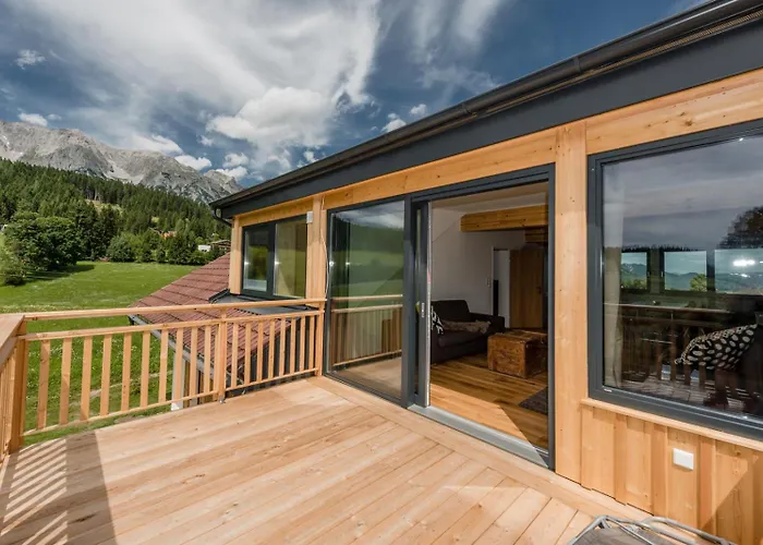 Apartamento Naturchalet Höflehner - Heimgefühl&ruhelage An Loipe&wanderweg Ramsau am Dachstein